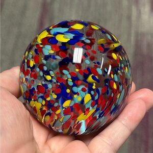 V. Nason & C Murano Italy glass paperweight